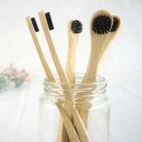 Custom personal logo tooth brush Bamboo Tongue Cleaner