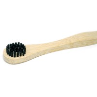 ergonomic design handle biodegradable eco bamboo toothbrush or tongue cleaner brush BPA free